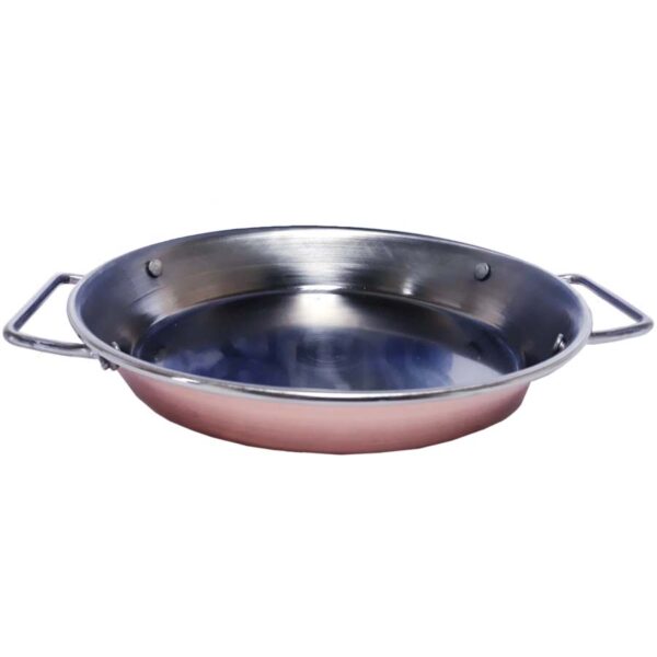 Paellera 18 X 03 cm - Cobre com Inox